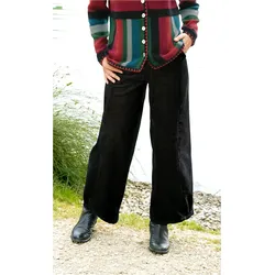 Baumwoll-Hose in schwarz in Größe 40 von DW-Shop, Schwarz, 40