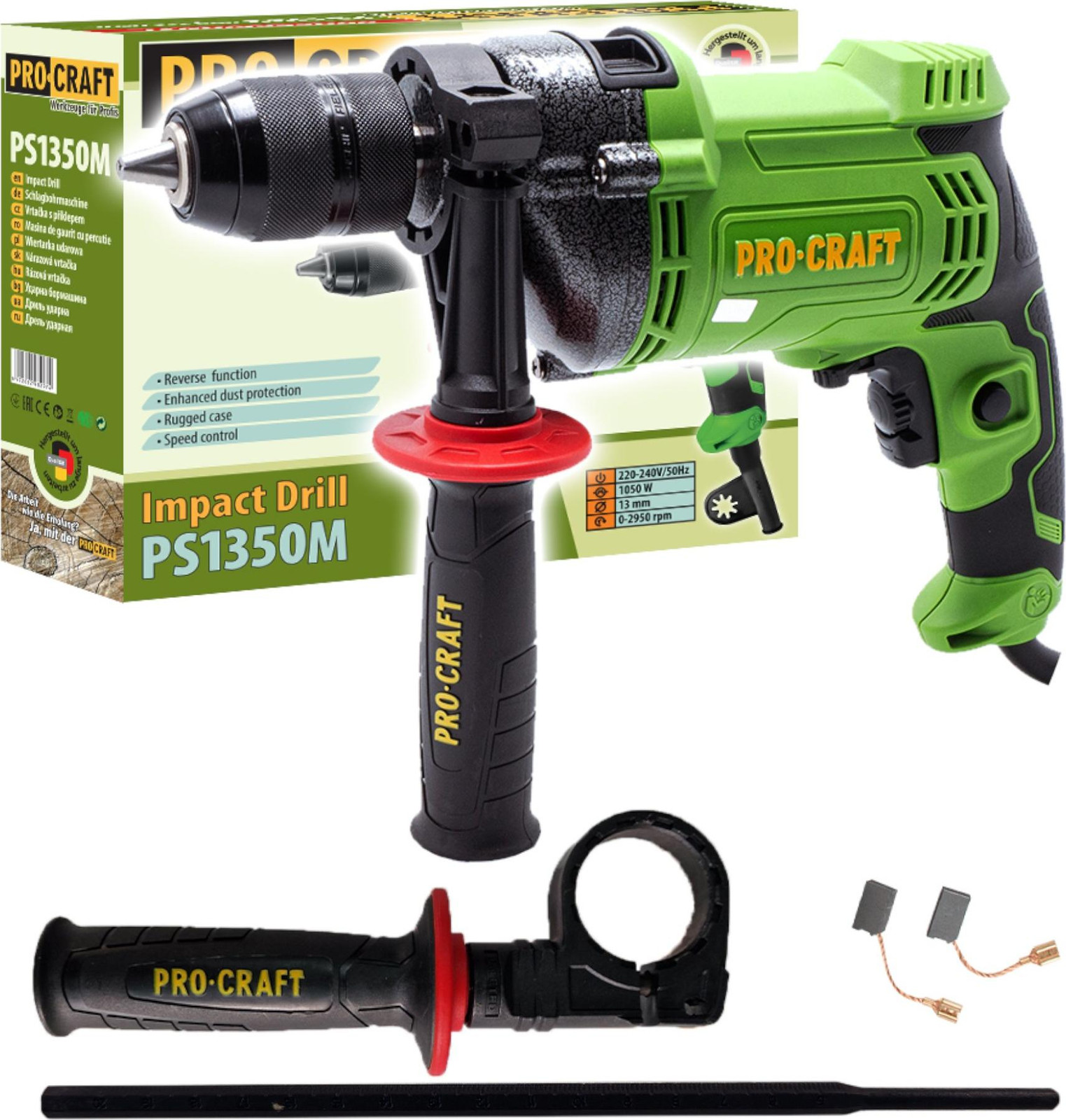 Procraft PS1350M klopboormachine 1050 watt