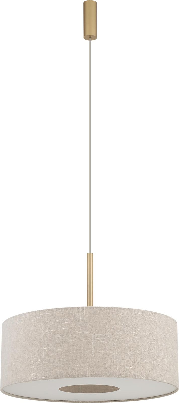 Nowodvorski Santana hanglamp, E27, crèmekleurig