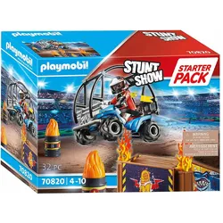 Playmobil Starter Pack Stuntshow Quad mit Feuerrampe (70820, Playmobil Stuntshow)