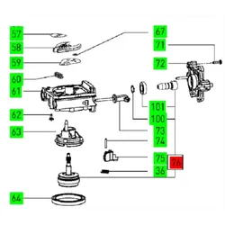 Festool Getriebe DF 500 Q ET-BG *205156