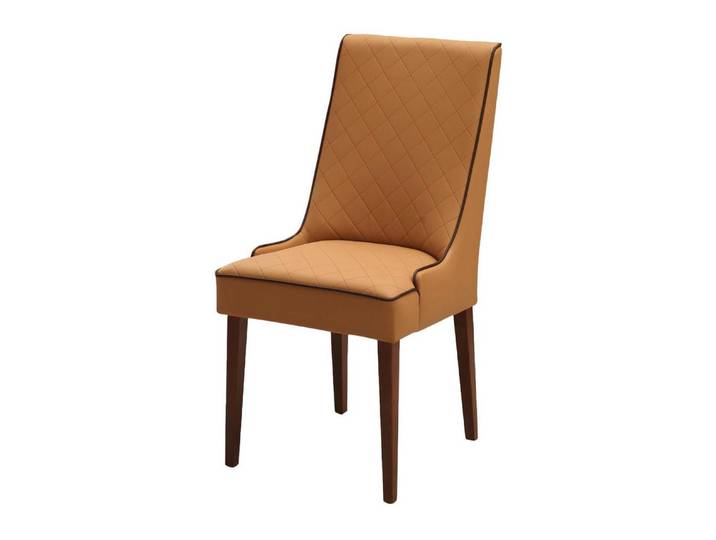 Xlmoebel Polsterstuhl Gelber Designer-Loungesessel mit weichem Polster, Hergestellt in Europa