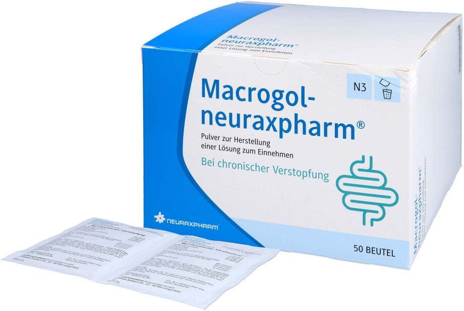 Macrogol-neuraxpharm Plv.z.her.e.lsg.z.einnehmen 50stk