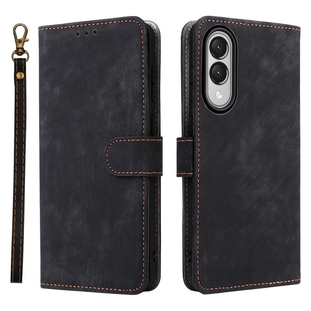 Cover-Discount Galaxy S25 Edge - Ledertasche mit RFID Blocker (Samsung Galaxy S25 Edge) (58336708)