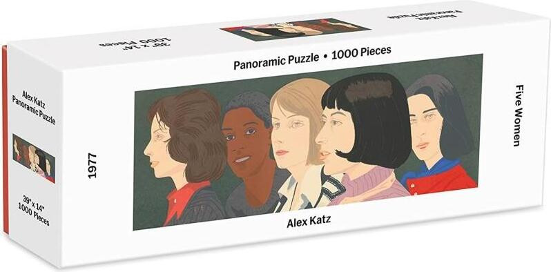 MoMA Alex Katz Panorama-puzzel met afbeelding van vijf vrouwen