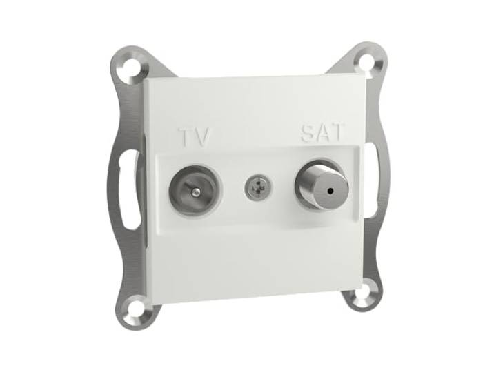 Schneider Electric Asfora TV-SAT-doorgangsdoos 8dB, EPH3470321D