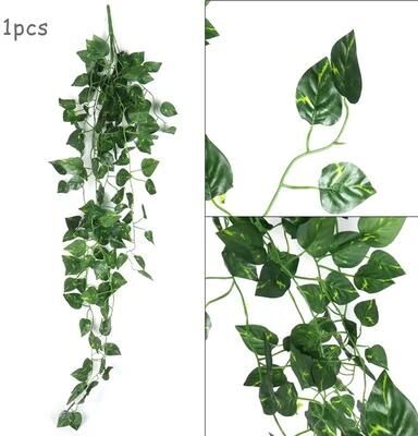 Inspired Finds 90cm Artificial Ivy Leaf Garland Vine For Wall And Hanging Decor scindapsus (pothos)