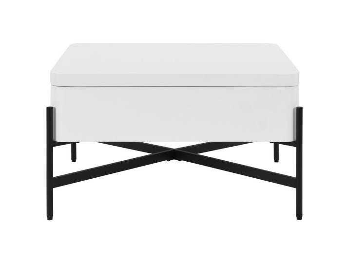 Couchtisch Calvasi rund MDF weiß, B: 75cm