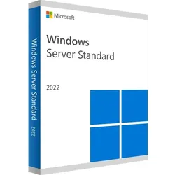 Microsoft Windows Server 2022 Standard | 16 Core | Zertifizierter Shop | Blitzversand