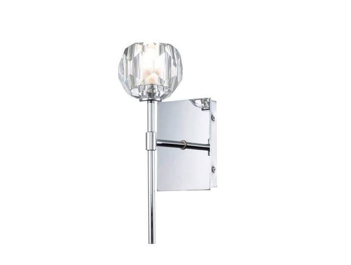 Bad-Wandleuchte Regalia IP44 1-Flammig aus Glas/Metall