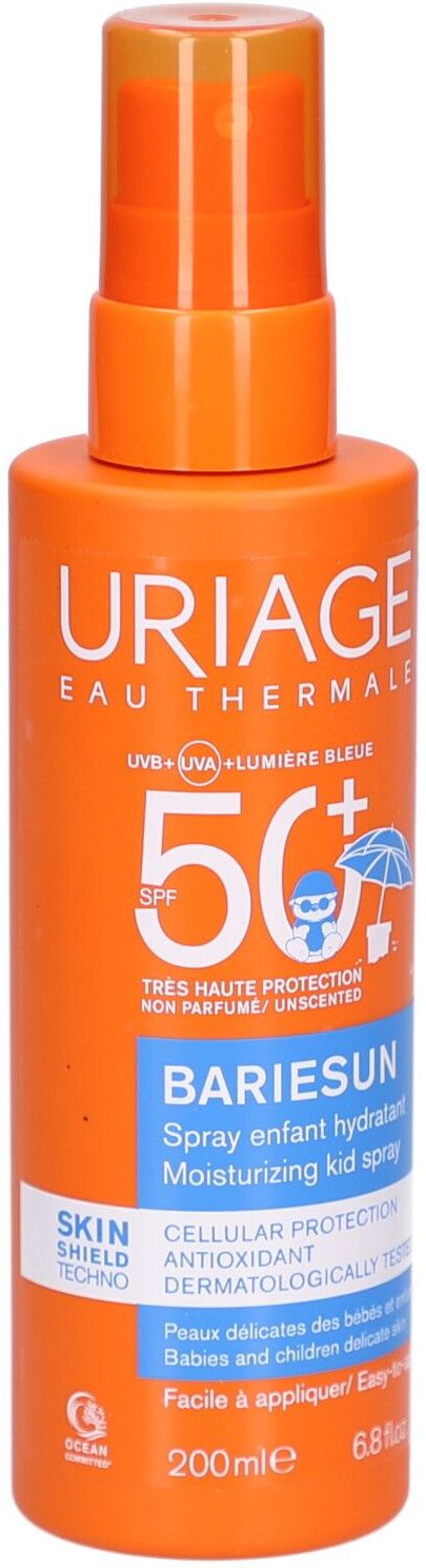 Uriage Bariesun Kids Spray Spf50+ Nieuwe Formule 200 ml