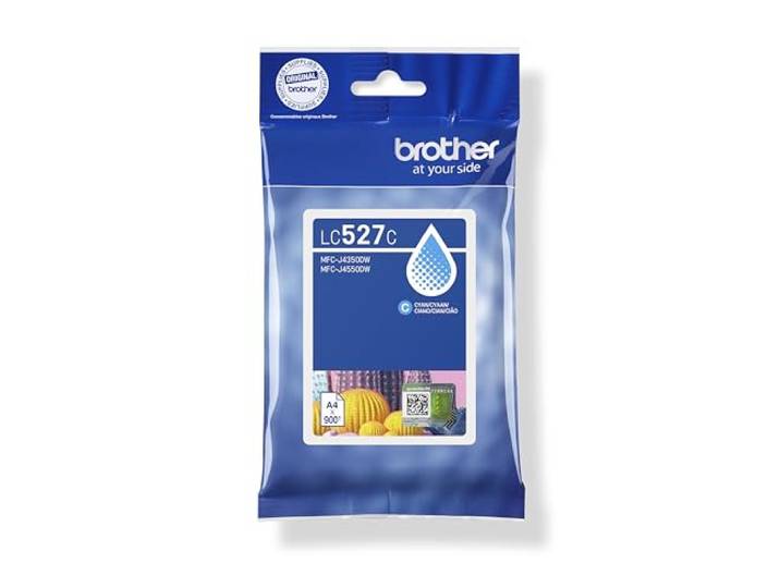 Brother Cartouche d'encre Authentique LC527C - Cyan