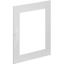 Hager FZ104N Tür, univers, rechts, transparent, für Schrank H:650xB:550mm