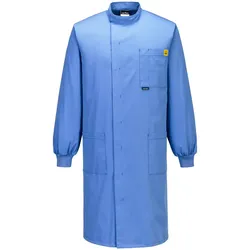 ESD Antistatik Kittel "AS15" - S - hellblau