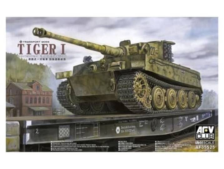 Unbekannt AFV-Club AF35S25 - modelbouwset Tiger I Panzerkampfwagen VI E Sd motorvoertuig 181