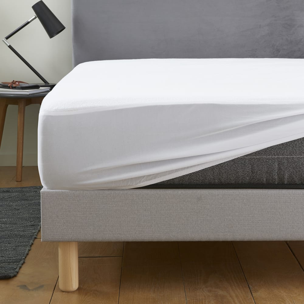 Dodo Alèse - protège matelas imperméable et anti-acariens 200x200 cm Blanc 200x0x200cm