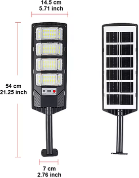 Inspire Curations 720LED Solar Motion Sensor Street Light 3 Mode Outdoor Security Lamp 192 Led