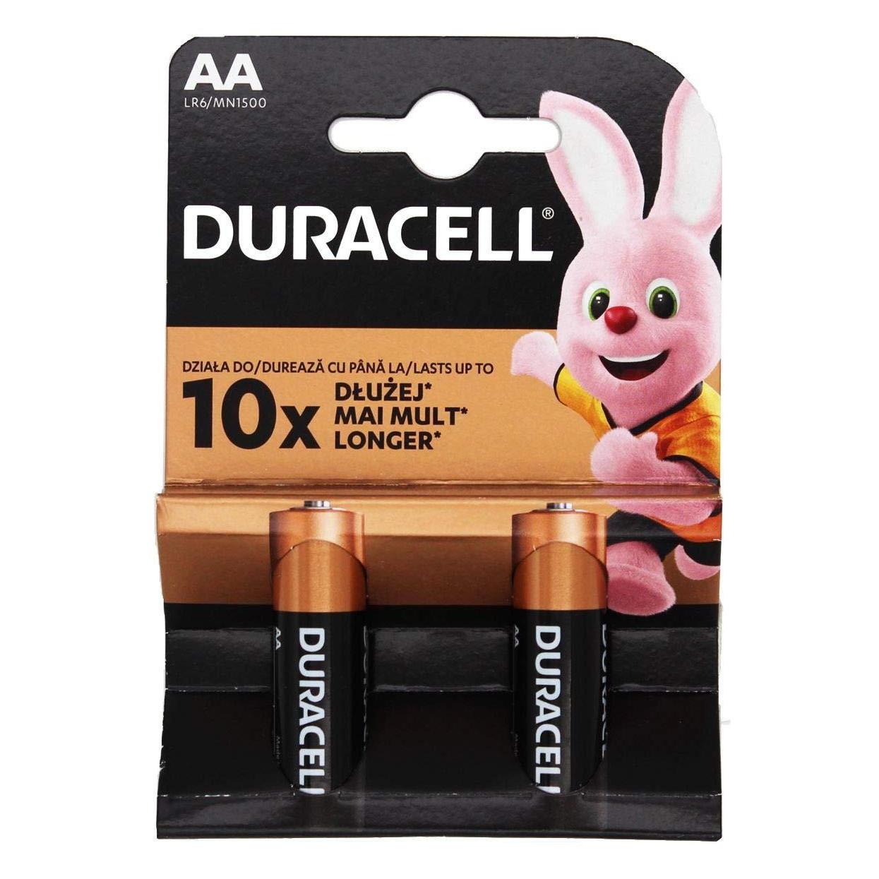 Duracell Aa 2 Plus Alkaline Batteries (2 Stk., AA) (Z030310)