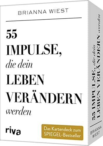 Brianna Wiest - 55 Impulse, die dein Leben verändern werden – Das Kartendeck zum SPIEGEL-Bestseller: Positives Mindset, Achtsamkeit, und Selbstliebe - Preis vom 09.10.2026 07:28:09 h