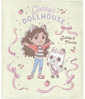 Universal Gabby's Dollhouse Silk Touch Throw Blanket 60x80 inches by THE NORTHWEST GROUP in Gabby And Pandy (Size OS)