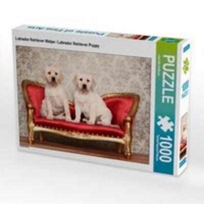 CALVENDO Puzzle Labrador Retriever Welpe / Labrador Retriever Puppy 1000 Teile Lege-Größe 64 x 48 cm Foto-Puzzle Bild von Jeanette Hutfluss