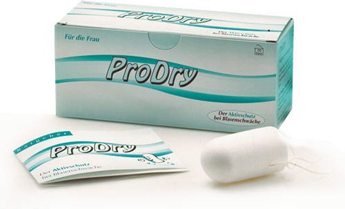 Prodry Aktivschutz Inkontinenz Vaginaltampon 10 St Tampon