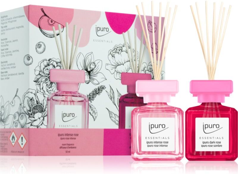 ípuro Essentials Intense & Dark Rose coffret cadeau 2x50 ml