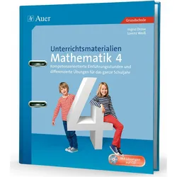 Unterrichtsmaterialien Mathematik 4, Schulbücher von Lorenz Weiß