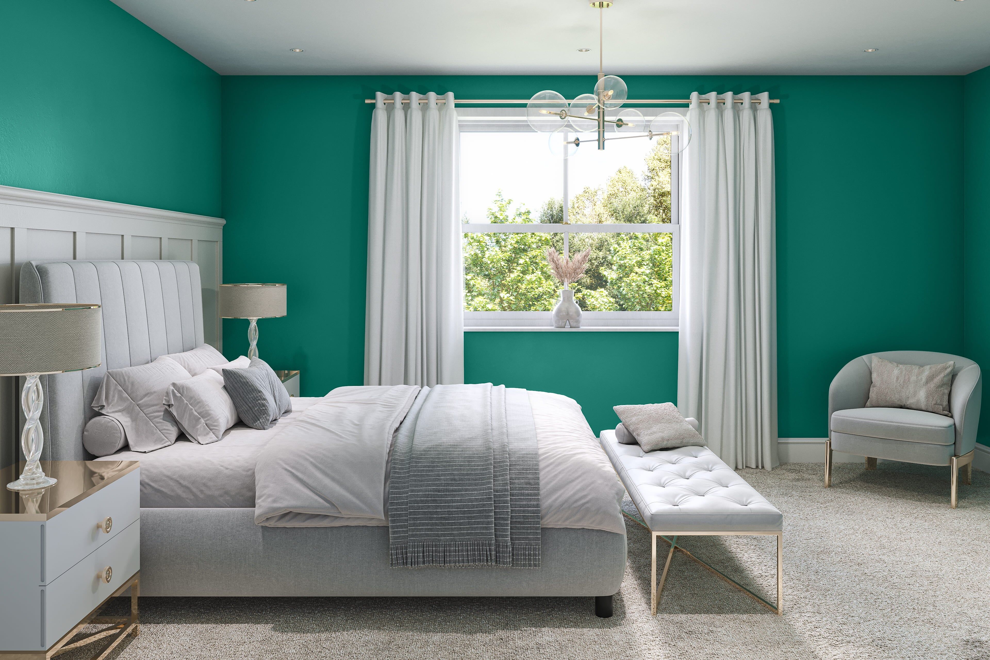 Hemway Peel and Stick Sample - Interior Paint - Racing Green