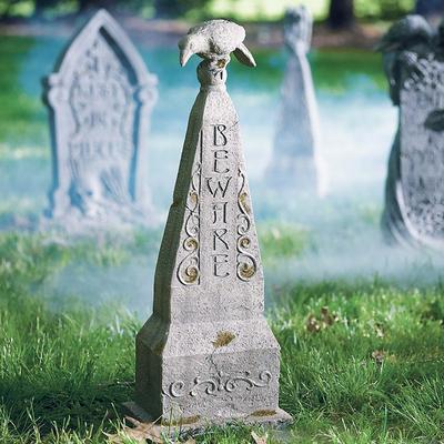 Beware With Raven Tombstone - Grandin Road