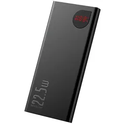 Baseus Adaman Metal (20000 mAh, 22.50 W, 74 Wh), Powerbank, Schwarz