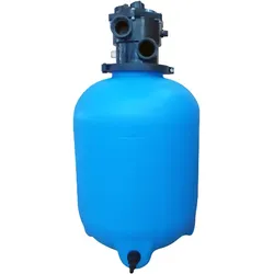 Sandfilterbehälter Bali Ø 400 mm aus Polypropylen mit 6-Wege-Top-Mount Ventil