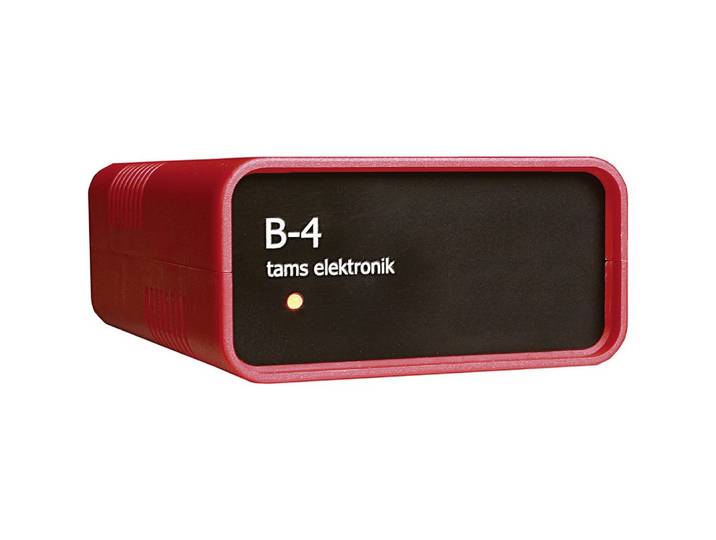 TAMS Elektronik Modelleisenbahn-Fahrregler TAMS Elektronik 40-19407-01-C Booster B-4 ohne Display Booster-Link D