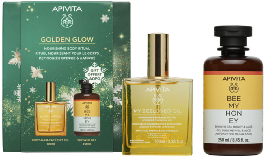Apivita Conjunto de 2 peças de óleo seco My Beeloved Oil