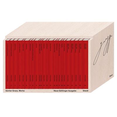 Werke Neue Göttinger Ausgabe in 24 Bänden, Gebundene Ausgabe von Günter Grass, Steidl Verlag, 978-3-95829-445-5