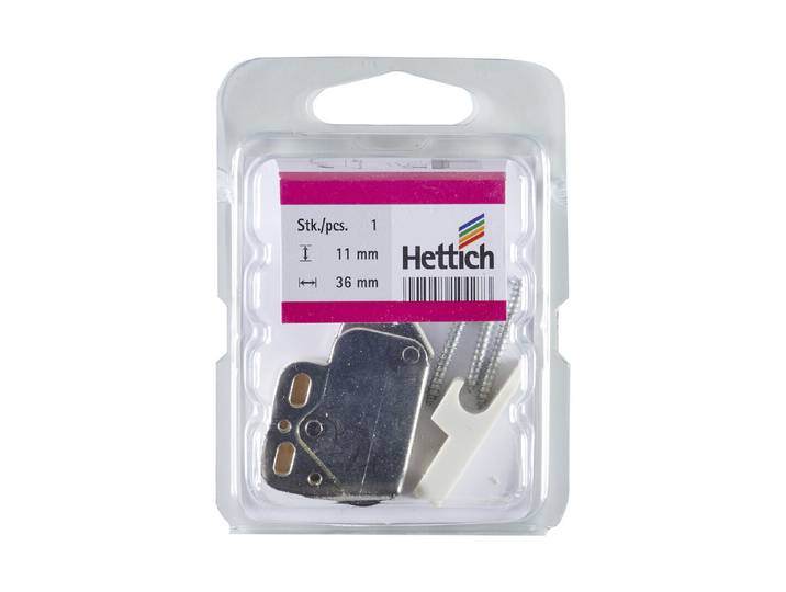 Hettich Druckschnäpper Nickel 27 mm