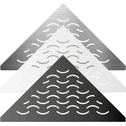 Duschablage V2A (gleichschenklig) Design-Wave | Edelstahl Feinschliff