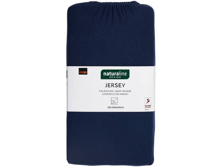 Naturaline Textil Bio Fixl. Jersey 180x200 violet