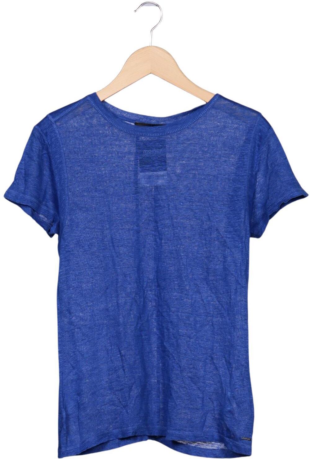Diesel Damen T-Shirt, Blau, Gr. XS, Leinen - Second Hand