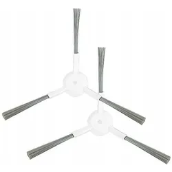 JET Tools 2x Szczotka Szczoteczka Boczna Czyszcząca Do Dreame Bot L20 L10s Ultra D10+ / Biały, Staubsauger Roboter Zubehör, Weiss
