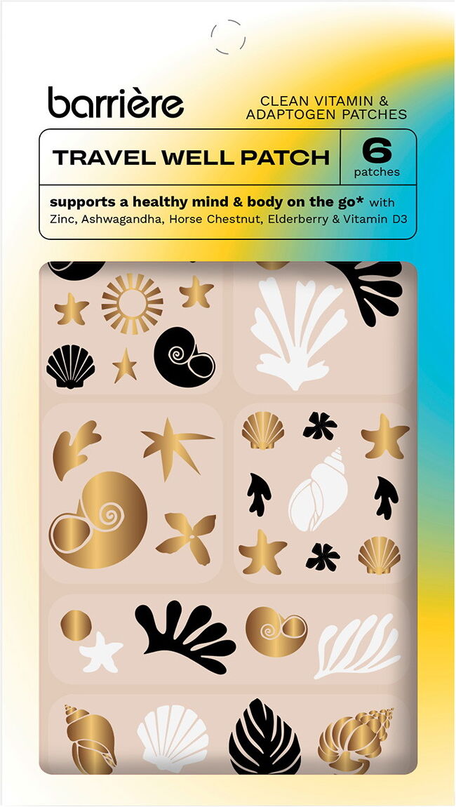 barrière TRAVEL WELL Vitamin Patch Abstract Shapes (6 Stück)
