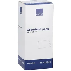 Saugkompressen 400 g/m unsteril 10x10 cm