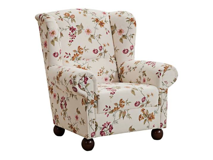 Max Winzer® Ohrensessel Monarch, im Landhausstil geblümt