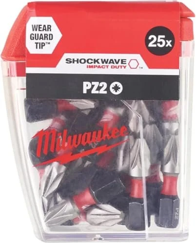 Milwaukee 4932430853 1 CONJUNTO DE Pontas PH2 - 25, x, 25 mm 1 Stück (MI4932430853)