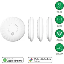 4smarts Standort-Finder SkyTag Duos 4er Set, weiß