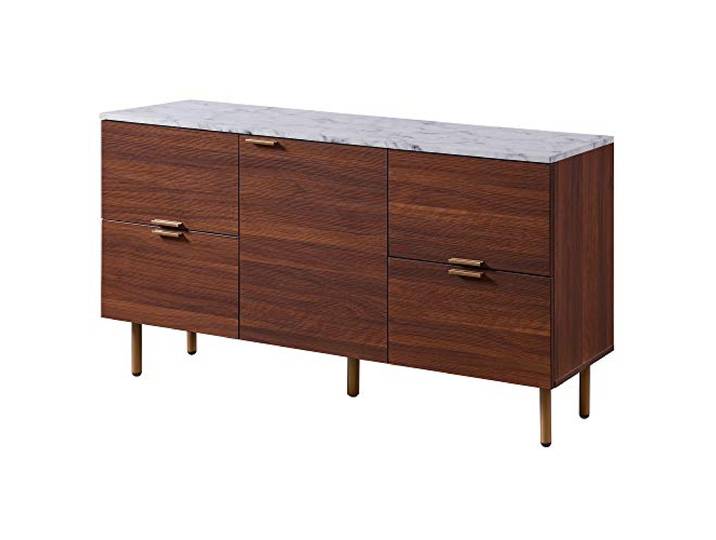 Furniture 247 Kommode mit Schubladen Anrichte aus Holz Ashton Versanora VNF-00081