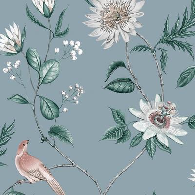 Graham & Brown Nuit Sky Blue Wallpaper