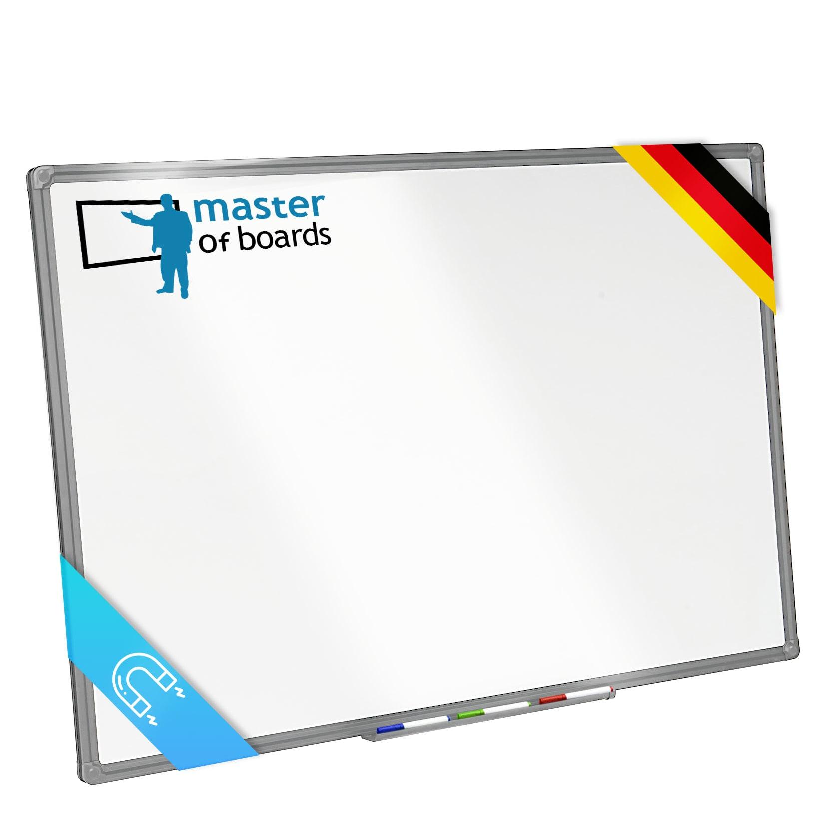 Master of Boards Whiteboard mit lackierter Oberfläche