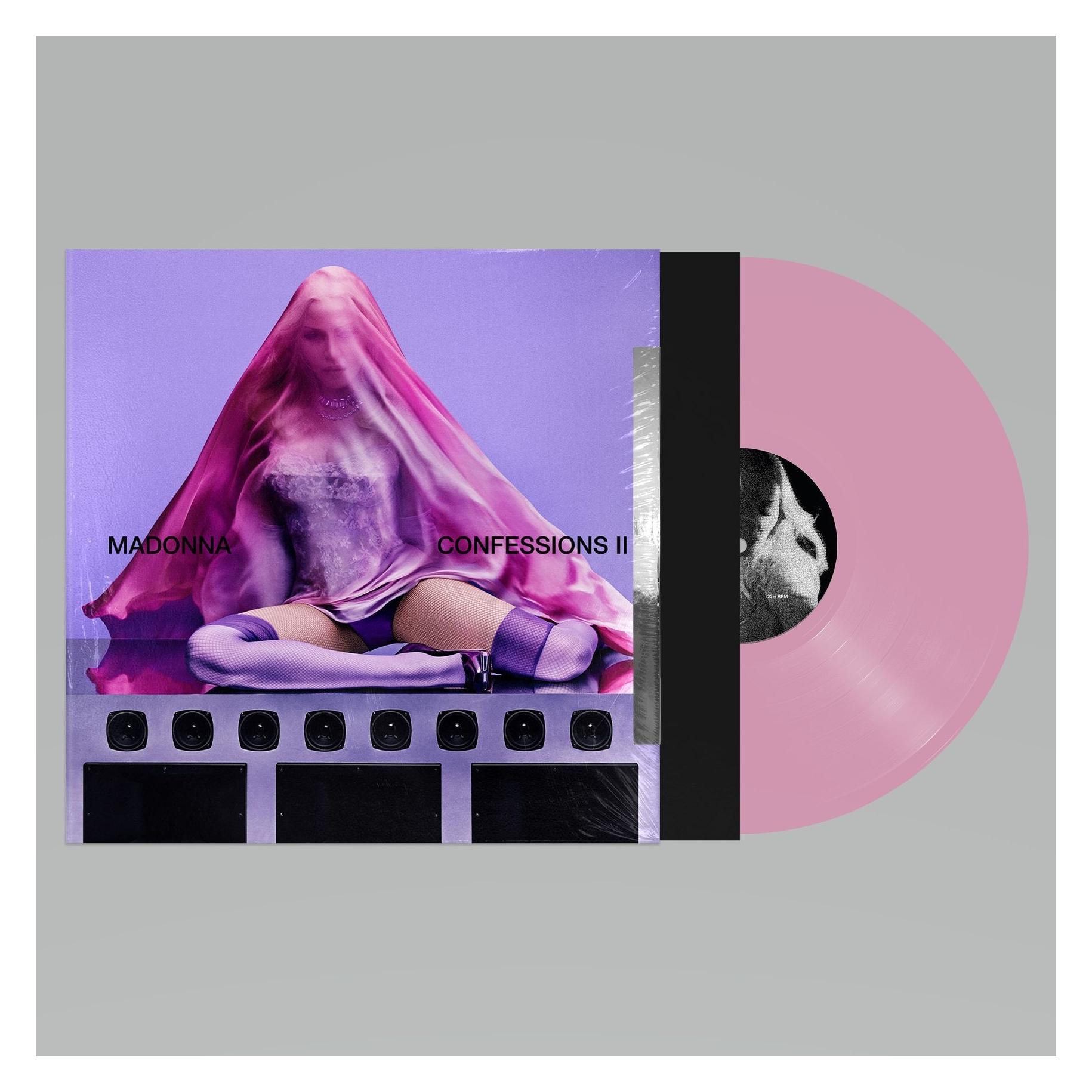 Warner Bros. CONFESSIONS II (Translucent Pink 2LP) (VINYL) (Madonna) (71671672)