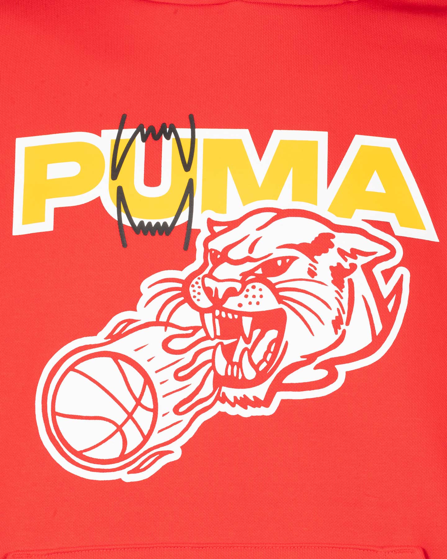 Puma Winning Shot Gfx M - Felpa - Uomo - Rosso L